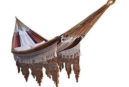 Rede de Dormir Casal Extra King Size Suprema várias cores (Marrom, 1)