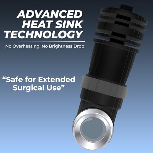 Image of OTICA 10 Watt ENT Surgical LED Headlight for Doctors Hospital and Multi Purpose (Non-Adjustable Focus of Light)