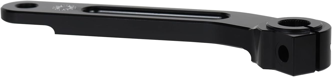 Black CNC-Cut Foot Controls, Clutch Lever and Gear Shifter, Compatible with 2017-25 Touring FLHR FLHX FLTR