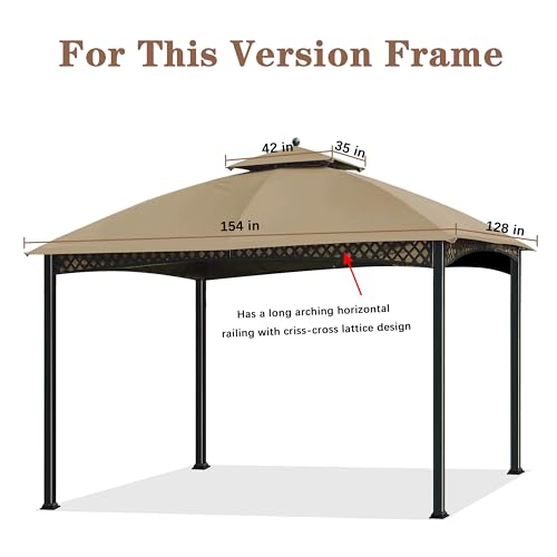 SCOCANOPY Replacement Canopy Cover for Windsor & South Hampton Gazebos (Beige)