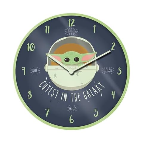 Star Wars The Mandalorian Wall Clock Cover