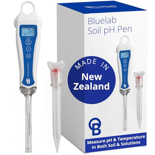 Bluelab PENSOILPH Soil pH Pen, Digital Meter and Water Test Kit, ...