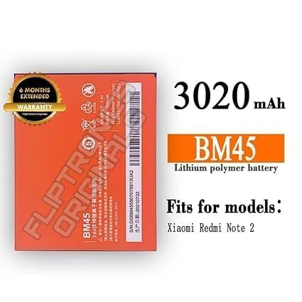 Image of BM45 Battery for Redmi Note 2 Battery with 6 Month Warranty** (DD76)