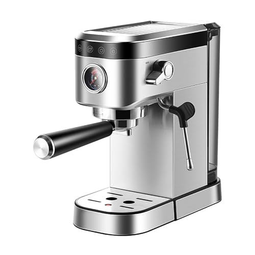 LISHAOHU Espresso Semi-automatic Coffee Machine, Coffee Maker Espresso Machine, Professional Coffee Machine, 20 Bar Pump Pressure + Milk Froth Steam Wand, Cappuccino Machines For Home