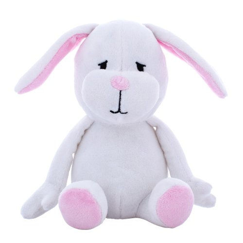 Blueberry Pet 6' Squeaky Plush Dog Toy Easter Spring Gifts for Puppies & Small Dogs, Pure Bunny Rabbit Design Chew Toy - Durable, Soft, Interactive Cat Toys, Dog Toys, Bluey Toys