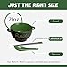 Ceramic Ramen Bowl Set with Chopsticks and Spoon - Microwavable Noodle Bowl Ramen Gift Set - Japanese Bowls for Instant Noodles, Pho, Udon Noodles, Miso Soup - Microwave & Dishwasher Safe (Green,21oz)
