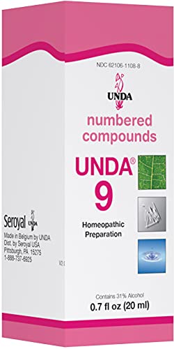 UNDA 9 Numbered Compounds | Homeopathic Preparation | 0.7 fl. oz.