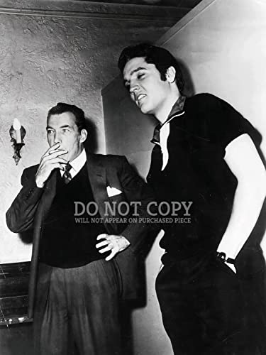 Póster de colección de Elvis Presley: foto rara de 1956 en CBS con Ed Sullivan, art print 11x15