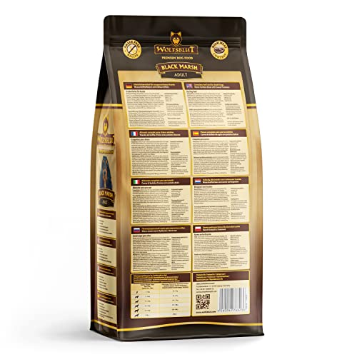 Wolfsblut - Black Marsh - 2 kg - Wasserbüffel - Trockenfutter - Hundefutter - Getreidefrei