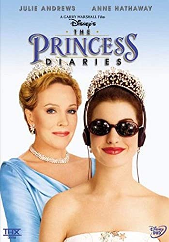 The Princess Diaries 1 One & The Princess Diaries 2 Two Royal Engagement 2 DVD Set Anne Hathaway with Bonus Art Card