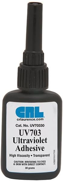 CRL Clear UV770 لاصق للأشعة فوق البنفسجية عالي اللزوجة - 30 جم
