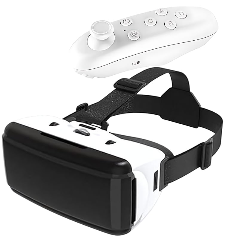 Drumstone 𝐂𝐨𝐦𝐛𝐨 C949-3D Glass Box with 5 Mini Glasses: Virtual Reality Headset & Mini Bluetooth Controller: Universal Gamepad for Mobile & Tablets–Best Gift(𝟏𝟓-𝐘𝐞𝐚𝐫 𝐖𝐚𝐫𝐫𝐚𝐧𝐭𝐲)-image-48