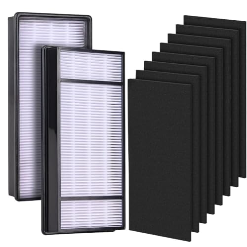 2 HEPA + 8 Carbon Filters Pack