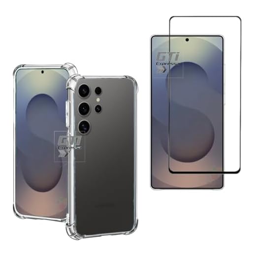 Kit Capa Anti Impacto e Película De Vidro 3D Premium Para Samsung Galaxy S25 Ultra