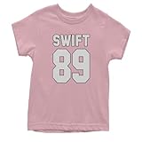 Expression Tees Kids Swift 89 T-Shirt Medium Light Pink