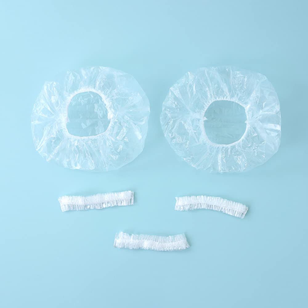 200 stks Plastic Afdichtzakken Voedsel Cover, Elastische Stretch Verstelbare Kom Deksels, Voedsel Opslag Containers Plastic Wrap Cover Verse Houden Zakken
