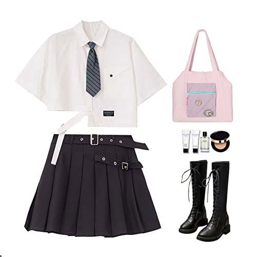 Aisi Corduroy Totes Bag Women Ladies Corduroy Shoulder Bag Cute Cartoon Embroidery Casual Shoulder Tote 7