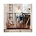 Regalo Easy Step 49-Inch Extra Wide Baby Gate, Includes 4-Inch and 12-Inch Extension Kit, 4 Pack of Pressure Mount Kit and 4 Pack of Wall Mount Kit, Black