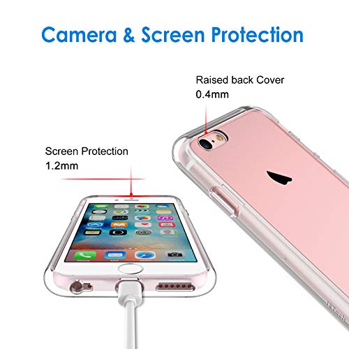 image for JETech Case for iPhone 6 and iPhone 6s, Non-Yellowing Shockproof Phone