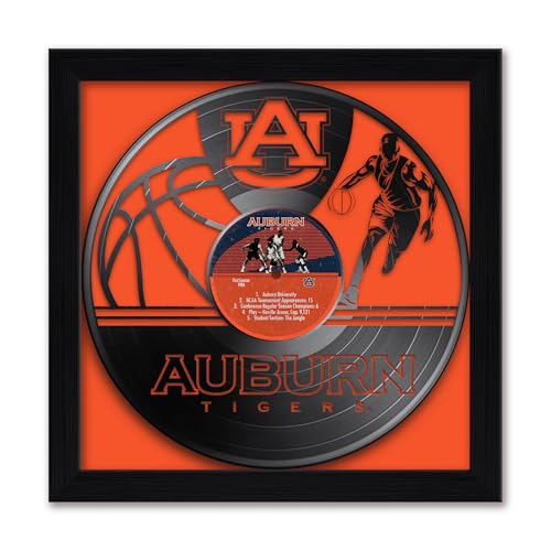Sporticulture Auburn Tigers Basketball Wall Art 13x13