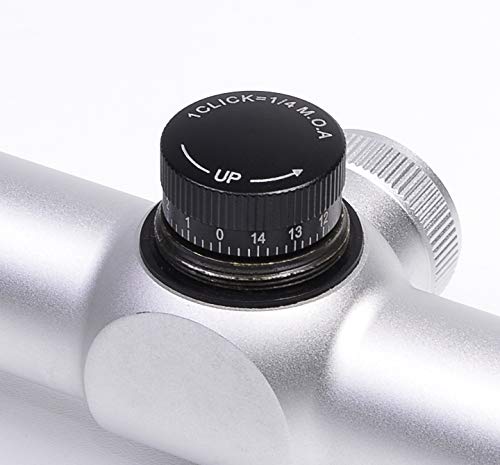 Amazon.com : Hammers Stainless Silver Chrome 10/22 Rifle Scope 3