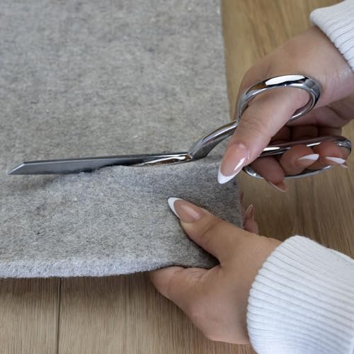 Image of RUGPADUSA - Eco-Plush - 8'x10' - 1 /2 inch Thick - 100% Felt - Luxurious Cushioned Rug Pad - Available in 3 Thicknesses, Many Custom Sizes