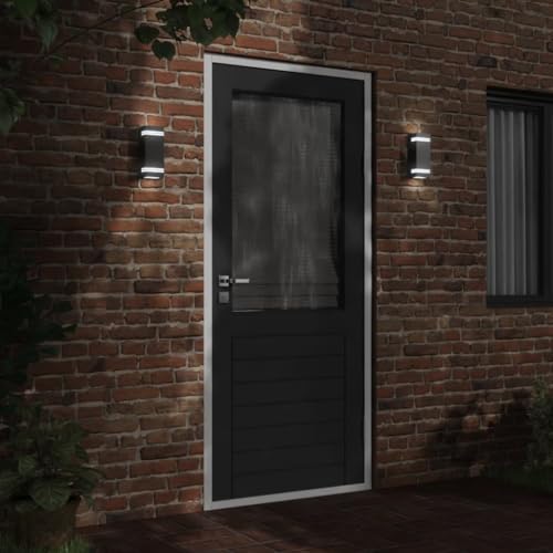 Applique extérieure en acier inoxydable robuste IP44 avec diffuseur PC haut de gamme