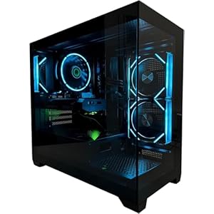 GFX Gaming PC Intel i7 Quad Core • High-Performance • 32GB RAM • RTX 3060 12GB • 1TB SSD NVME • Premium Glass Case • | Windows 11 | WiFi | Fast & Smooth Gameplay (Intel i7 3rd Gen (Quad Core))