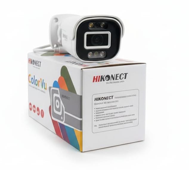 ColorVu 5MP AHD Outdoor Bullet CCTV Camera, Full HD Day/Night Color Vision, Audio Recording, Motion Alert, White-picture-17