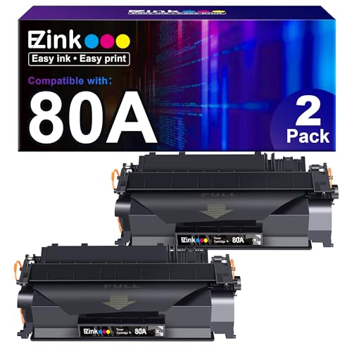 Toner HP 80A CF280X CF280A 80X noir E-Z Ink compatible LaserJet Pro 400 M401 M425