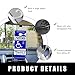 Kewucn Handicap Placard Holder, 11.6