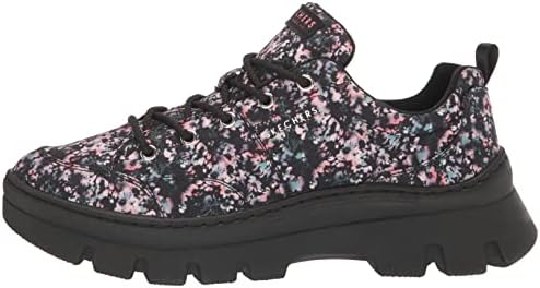 Skechers Women's Roadies Surge-Flower BLVD Sneaker, BKMT, 6.5 | Image 7
