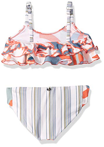 Image of Maaji Girls' Flounce Ruffle Top Bikini Swimsuit Set