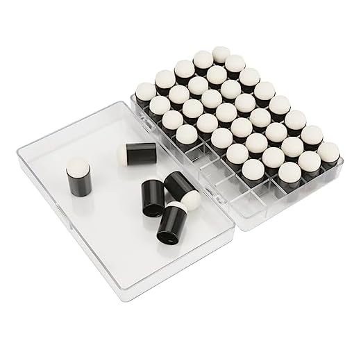 Fingrar svamp daubers färguppsättning daubers färg svamp med förvaringsbox fodral för gör-det-själv målning ritning hantverk bläck krita stämpel barn målning