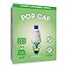Pop Cap Green Apple Flavored Liquid Water Enhancer Bottle Cap, 10-Pack, 5mL 0.169 fl oz