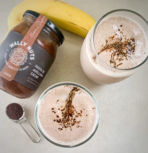 Wally Nuts - Hazelnut-Cocoa Spread Enriched With Prebiotics, 8,8 Oz | Vegan, No Palm Oil #TOP4