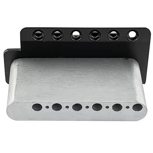 Image of Wilkinson WOV01 52.5mm(2-1 /16 inch) Vintage Tremolo Bridge 6-Screw Squier /Mexico Fender Strat Electric Guitar (Black)