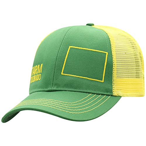Image of John Deere Farm State Pride Contrast Mesh Back Core Baseball Cap