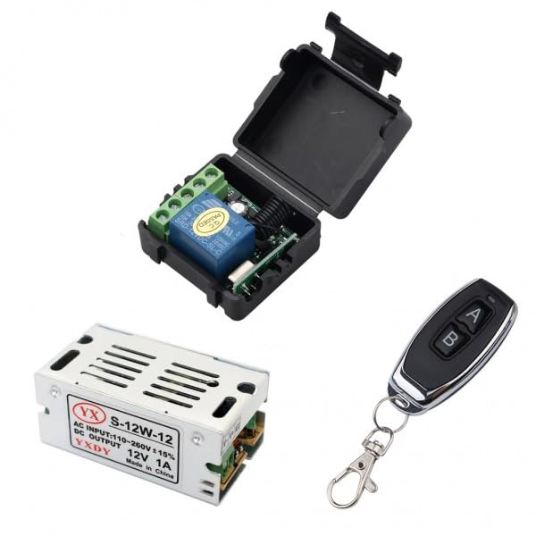 Relais Temporisé 433Mhz Homelink Tesla résout blocage ouverture garage 230V 12V