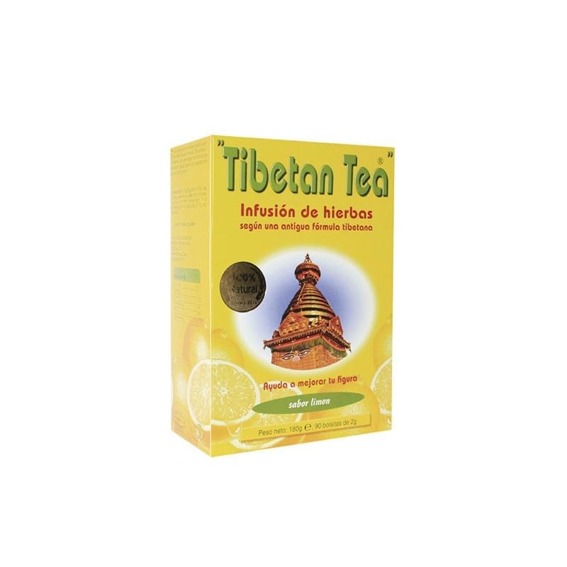 Tibetan Tea Infusión de Hierbas Limón - 90 bolsitas