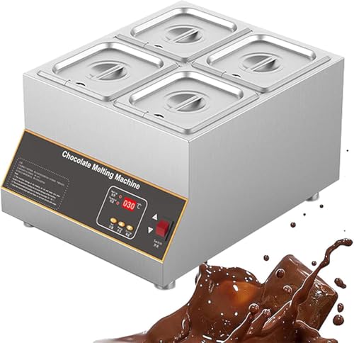 Máquina eléctrica para fundir chocolate 4 grids miniatura 1