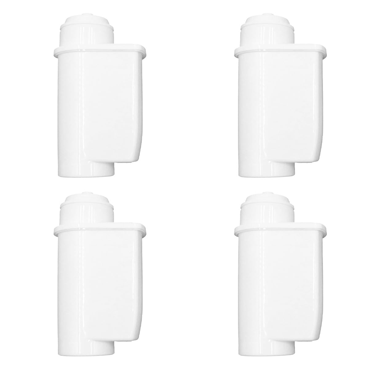 Filtre à eau Ubric pour machine à café Sage 875 | Lot de 4 cartouches de rechange blanches