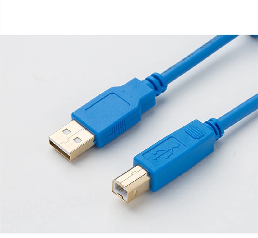 USB-Square Port Applicable PLC Programming Cable AFPX Series Data Download Cable Universal Square Port Cable Gold-Plated Interface Cable Interface