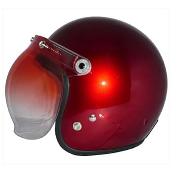 Amazon.co.jp: ZK-380 ヘルメット スモールジェット（キャンディ