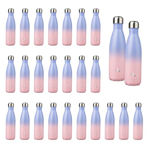 Image of Konokyo 24 Pack 17 oz Insulated Stainless Steel Water Bottle