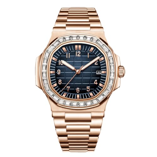 RORIOS �r���v �����Y ���t �j���\�� ��� �A�i���O�N�I�[�c �r�W�l�X���Ŏ��v �l�C �d���p���łƂ��� ������� �ʋ� �A�� �a�m �j���p wrist watch for man ���[�Y�S�[���h�E�u���[