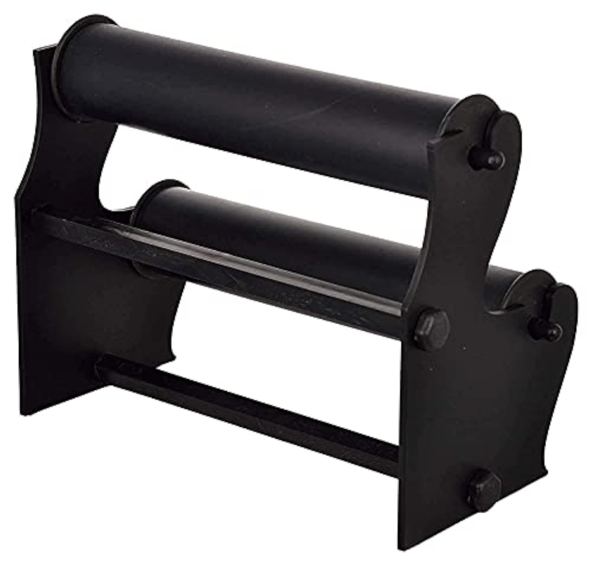 Plastic 2 Roll Bangle Display Stand, Black