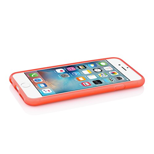 Iphone 6S Case, Incipio Ngp Case [Flexible][Shock Absorbing] Cover Fits Both Apple Iphone 6, Iphone 6S - Translucent Neon Red #TOP4