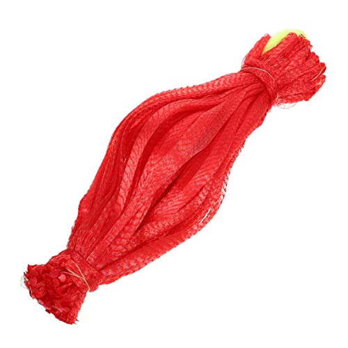 100 Unidades Bolsa para pendurar rede de frutas rede de jardim sacos de malha de armazenamento pendu