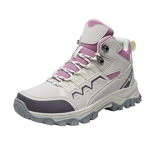 Generisch Zapatos para mujer, impermeables, botas de senderismo para mujer, zapatos de trekking, zapatos de trekking, zapatos deportivos ultraligeros, suelas suaves, zapatos de ocio, deportivos